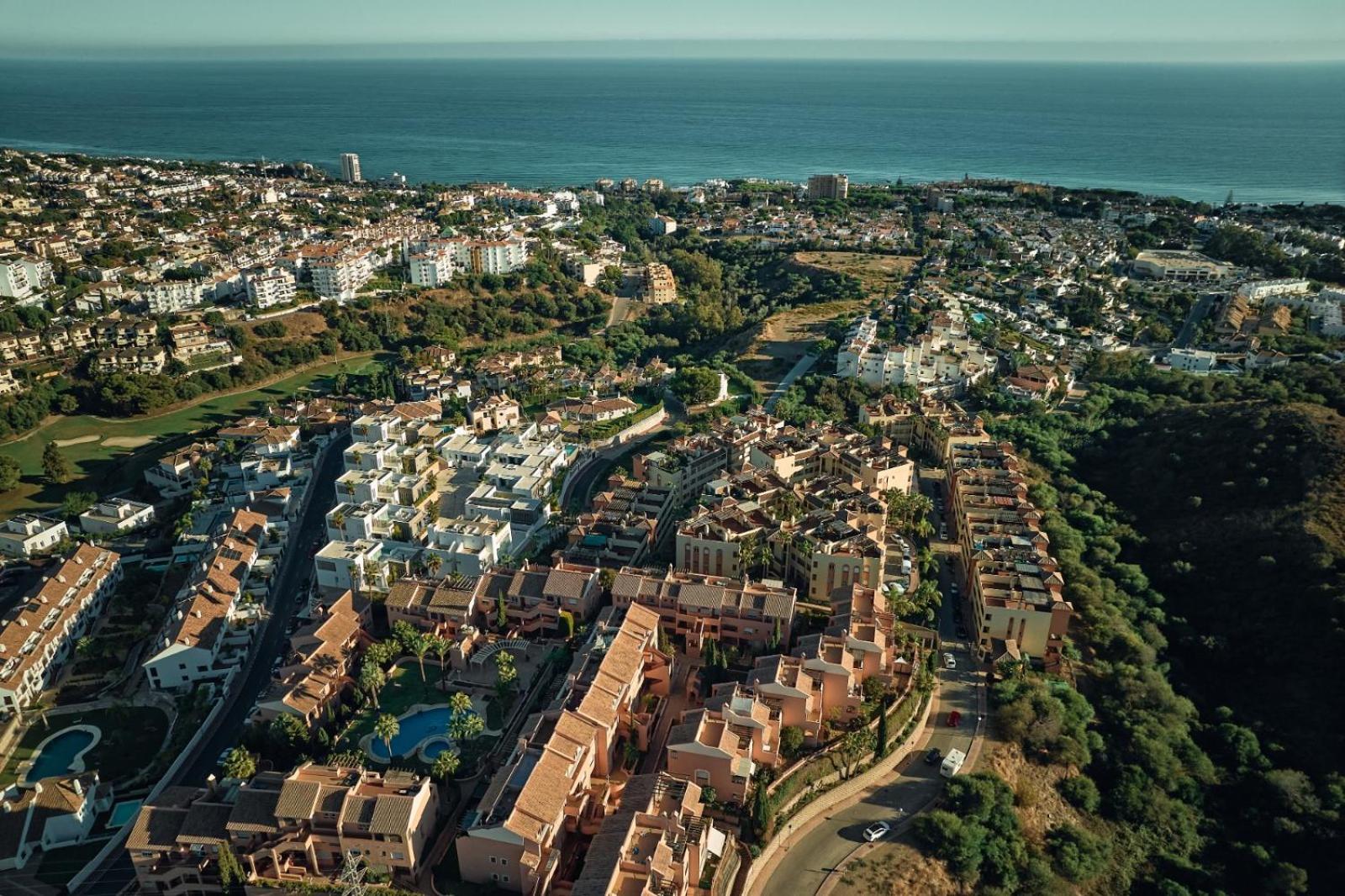 Апартаменти Cozy Penthouse Riviera Del Sol Малага Екстер'єр фото