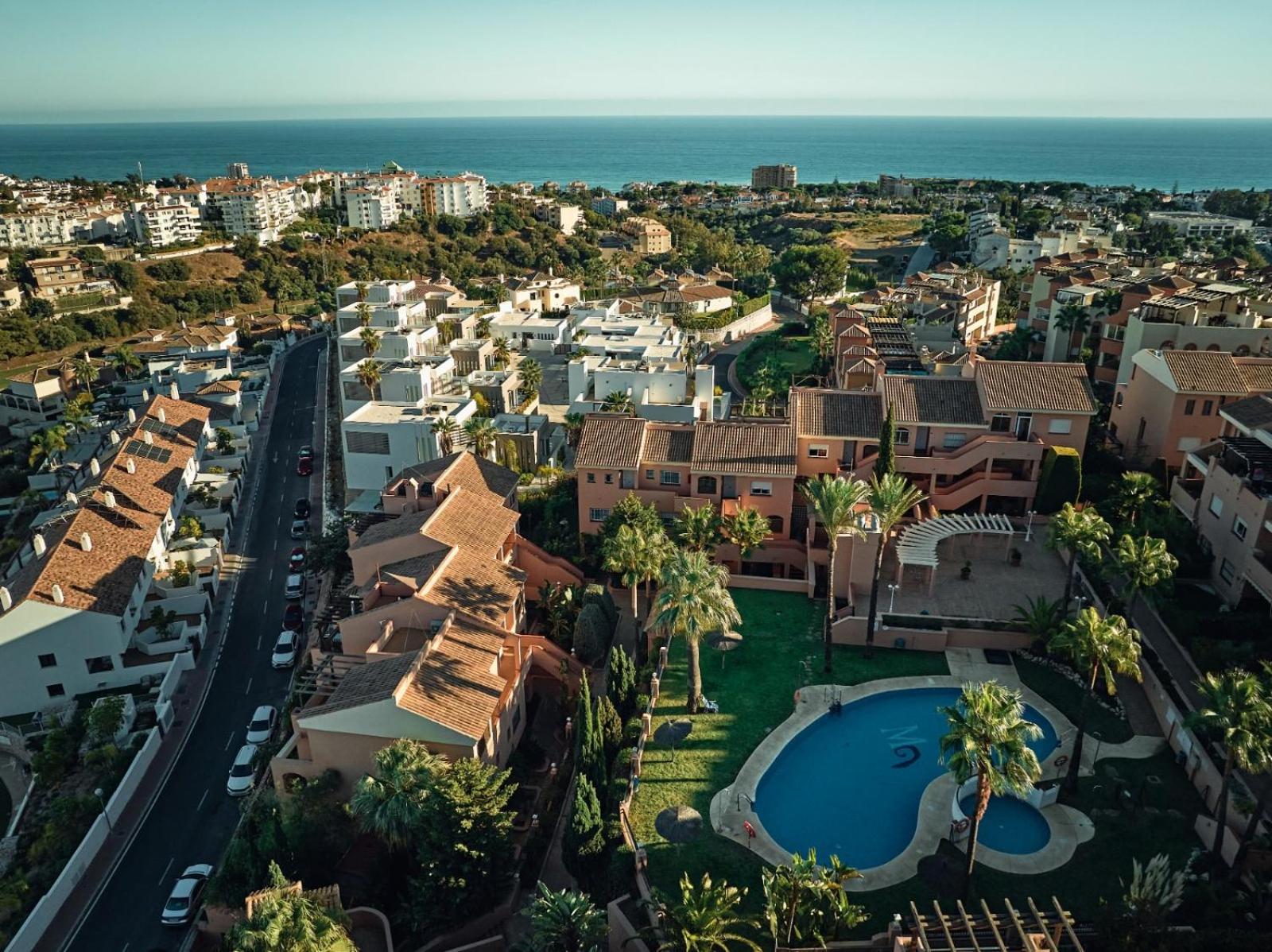 Апартаменти Cozy Penthouse Riviera Del Sol Малага Екстер'єр фото