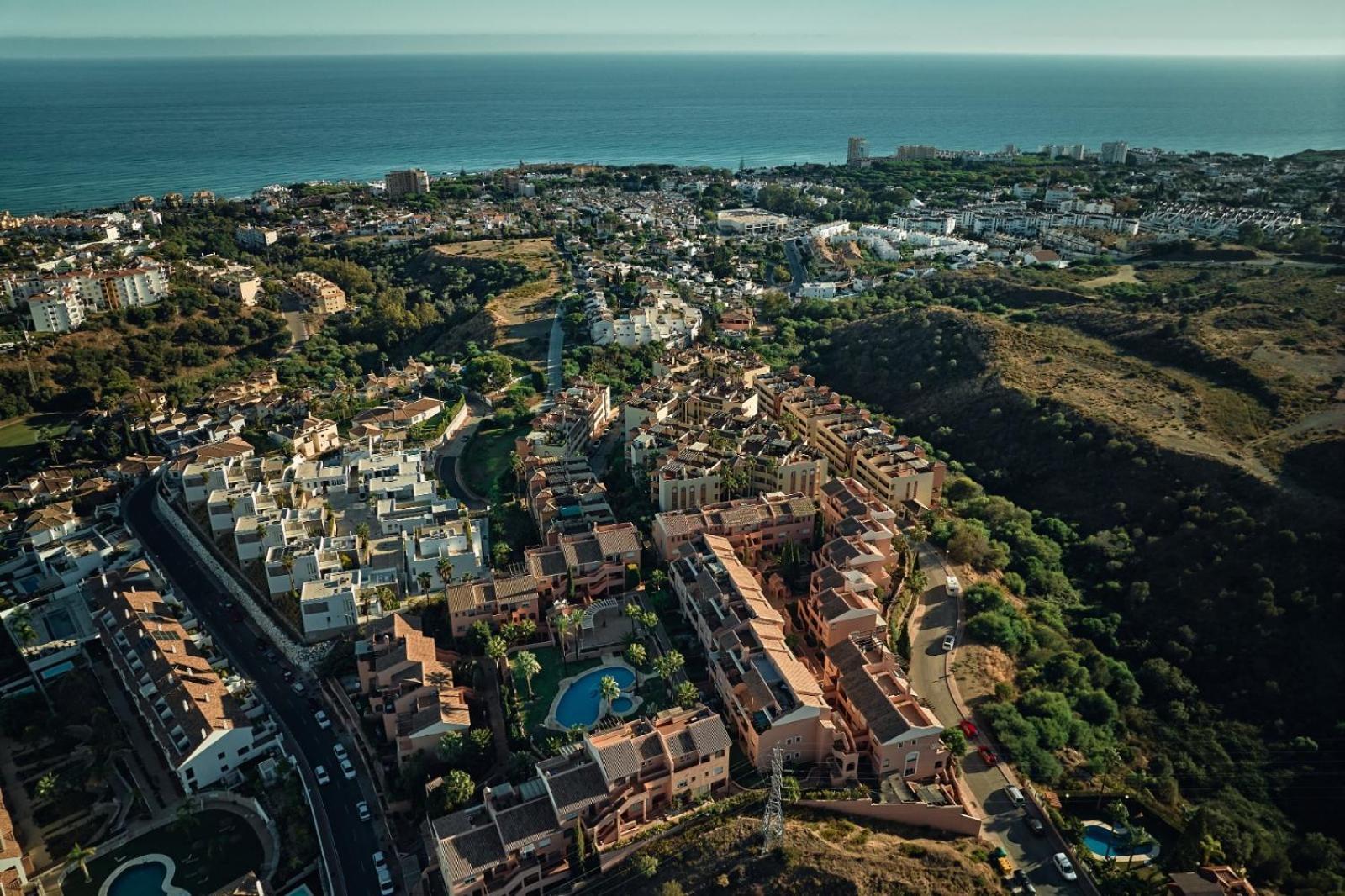 Апартаменти Cozy Penthouse Riviera Del Sol Малага Екстер'єр фото
